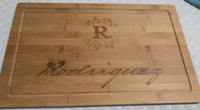 Personalized Engraved Bamboo Wood Cutting Board