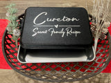 Personalized 9x13 Baking Dish - Cake Pan - Casserole Dish - Aluminum Baking Dish with Personalized Lid - multiple colors available