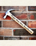Personalized Engraved Hammer