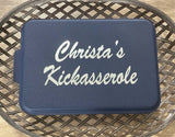 Personalized 9x13 Baking Dish - Cake Pan - Casserole Dish - Aluminum Baking Dish with Personalized Lid - multiple colors available