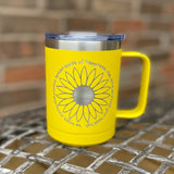 15 oz Polar Camel Coffee Mug with Slider Lid - Personalized Engraved Coffee Cup