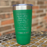 20 oz. Personalized Polar Camel Tumbler - Customized Insulated Coffee Tumbler with Lid