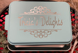 Personalized 9x13 Baking Dish - Cake Pan - Casserole Dish - Aluminum Baking Dish with Personalized Lid - multiple colors available