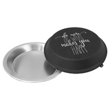 9" Aluminum Pie Pan with Personalization - Engraved Pie Plate - Custom Pie Dish