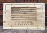 Personalized Engraved Bamboo Wood Cutting Board