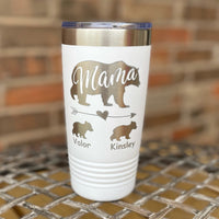 20 oz. Personalized Polar Camel Tumbler - Customized Insulated Coffee Tumbler with Lid