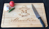 Personalized Engraved Bamboo Wood Cutting Board