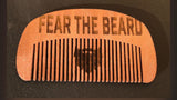 Personalized Beard Comb - Engraved Mustache Comb - moustache comb