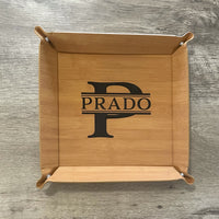 Personalized Catchall Tray - Custom Engraved Valet Tray - Promotional - Gift Idea