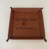 Personalized Catchall Tray - Custom Engraved Valet Tray - Promotional - Gift Idea
