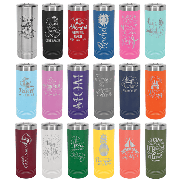 Skinny Tumbler - 22 oz - Personalized Skinny Cup